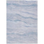 Zevalyn Blue Washable Indoor - Outdoor Rug - LOOMLAN - LOOMLAN Rugs - Outdoor Rugs