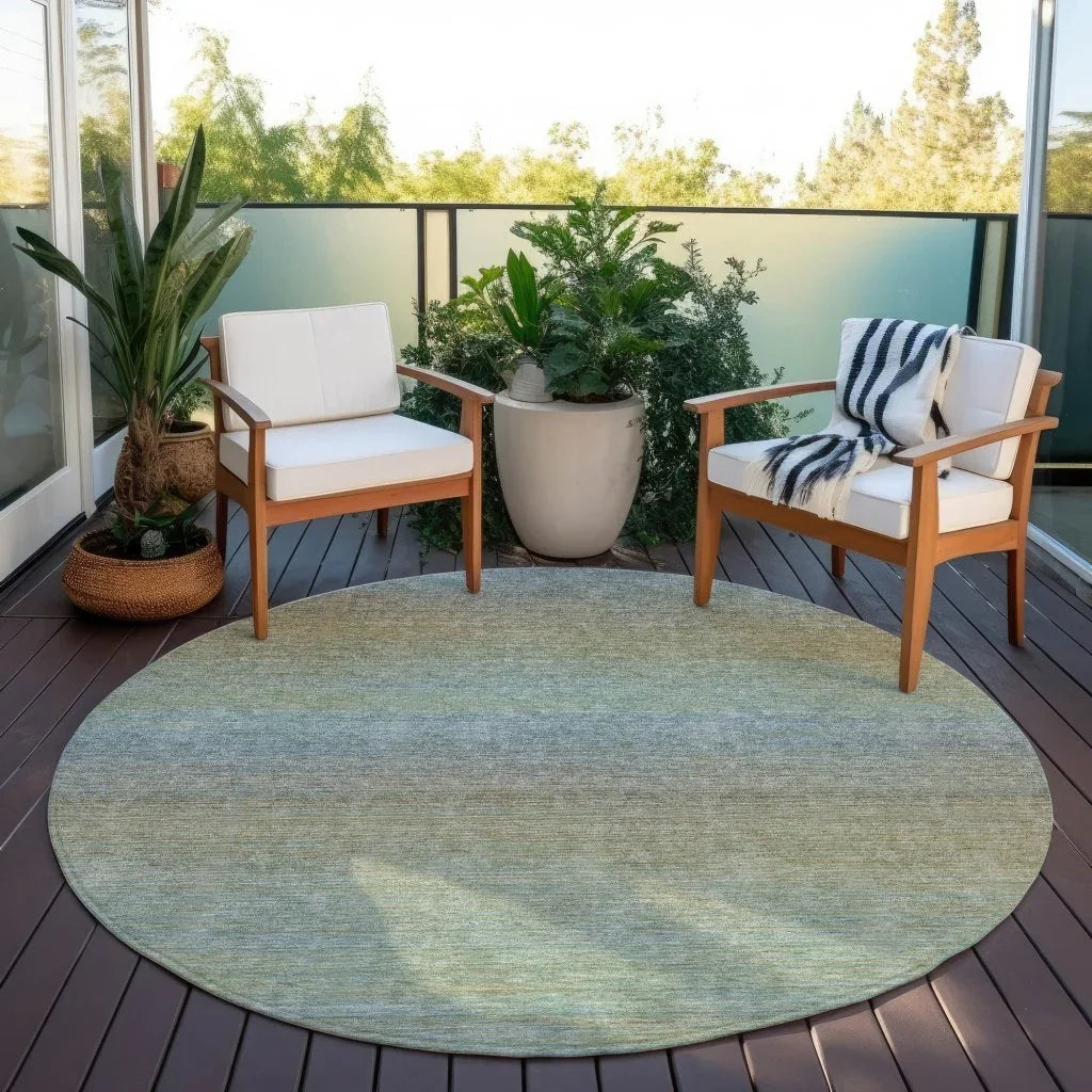 Zeyna Blue Washable Indoor - Outdoor Rug - LOOMLAN - LOOMLAN Rugs - Outdoor Rugs