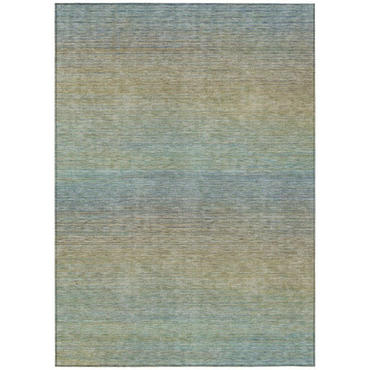 Zeyna Blue Washable Indoor - Outdoor Rug - LOOMLAN - LOOMLAN Rugs - Outdoor Rugs