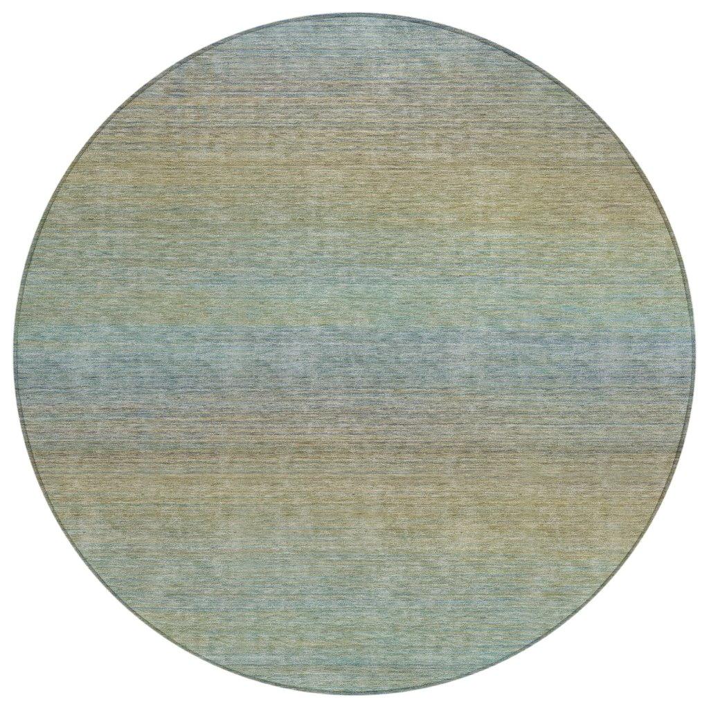 Zeyna Blue Washable Indoor - Outdoor Rug - LOOMLAN - LOOMLAN Rugs - Outdoor Rugs