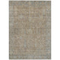 Zia Brown Washable Indoor-Outdoor Rug-Outdoor Rugs-LOOMLAN Rugs-2'6" x 3'10"-LOOMLAN