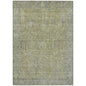 Zia Green Washable Indoor-Outdoor Rug-Outdoor Rugs-LOOMLAN Rugs-2'6" x 3'10"-LOOMLAN