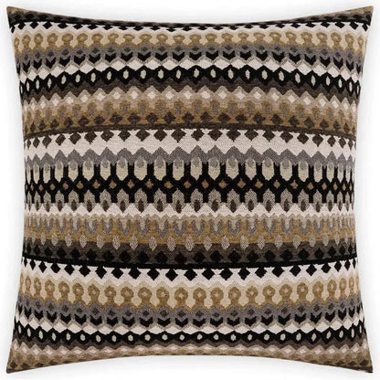 Ziba Black Throw Pillow With Insert - LOOMLAN - D.V. Kap - Throw Pillows