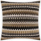 Ziba Black Throw Pillow With Insert - LOOMLAN - D.V. Kap - Throw Pillows