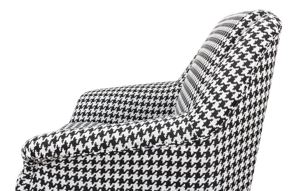 Ziegfeld Linen Arm Chair - LOOMLAN - Sarreid - Club Chairs