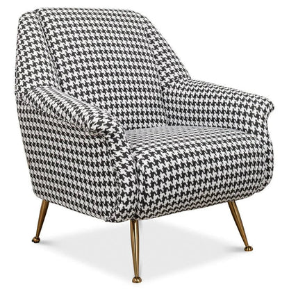 Ziegfeld Linen Arm Chair - LOOMLAN - Sarreid - Club Chairs