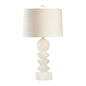 Ziegfeld White Alabaster Table Lamp - LOOMLAN - Wildwood - Table Lamps
