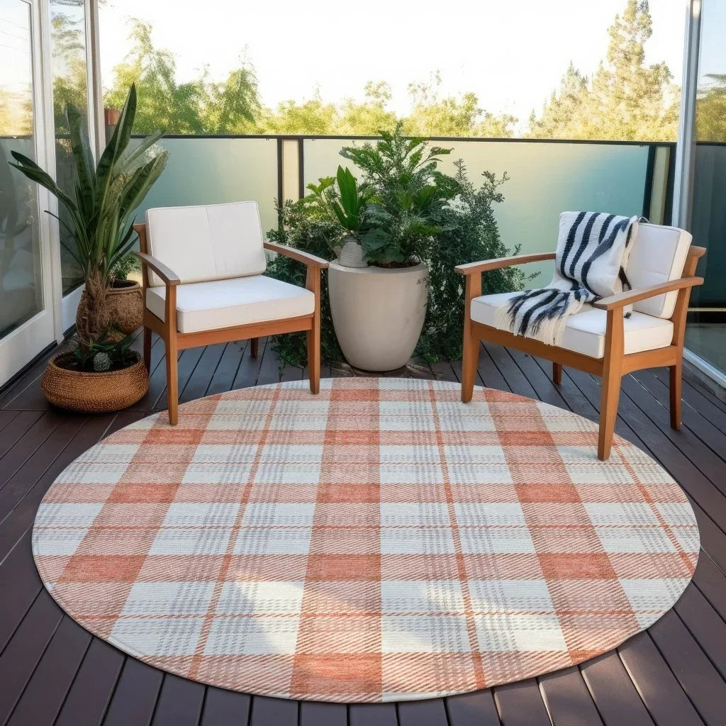Zinara Coral Washable Indoor-Outdoor Rug-Outdoor Rugs-LOOMLAN Rugs-LOOMLAN