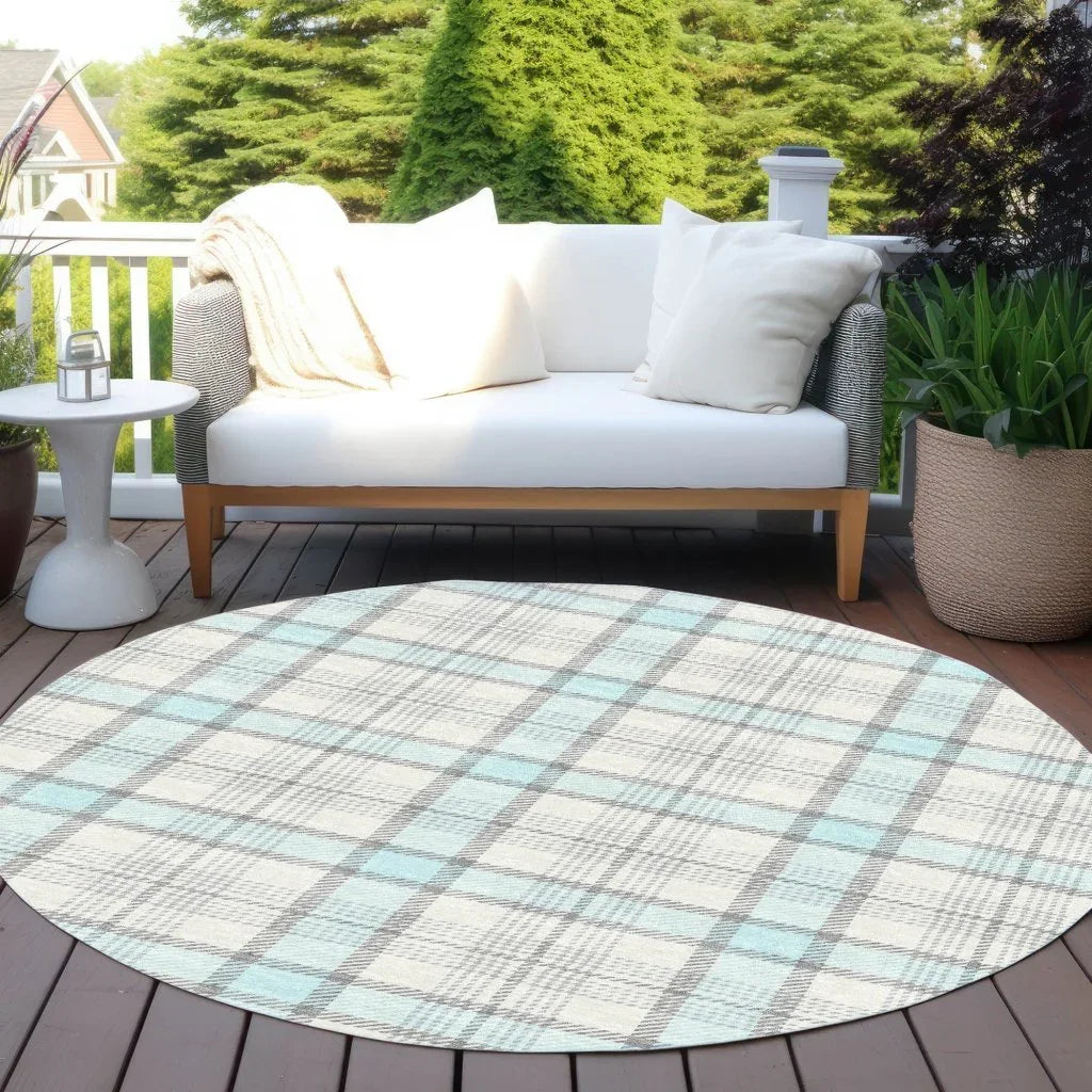 Zinara Sky Washable Indoor-Outdoor Rug-Outdoor Rugs-LOOMLAN Rugs-LOOMLAN