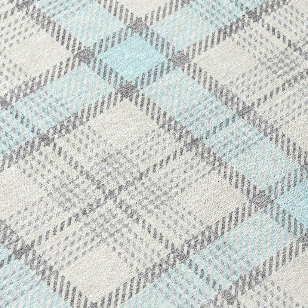 Zinara Sky Washable Indoor-Outdoor Rug-Outdoor Rugs-LOOMLAN Rugs-LOOMLAN