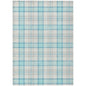 Zinara Teal Washable Indoor-Outdoor Rug-Outdoor Rugs-LOOMLAN Rugs-2'6" x 3'10"-LOOMLAN