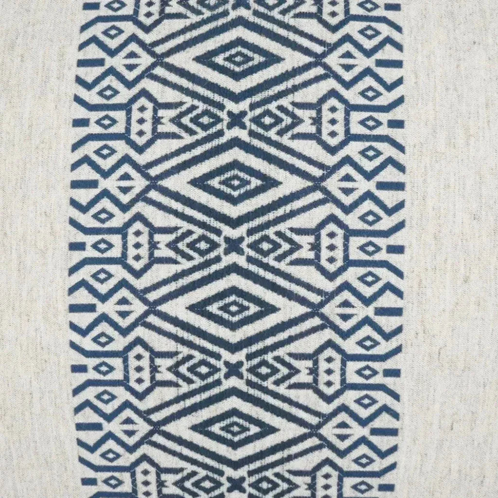 Zinga Indigo Band Navy Large Throw Pillow Insert - LOOMLAN - D.V. Kap - Throw Pillows