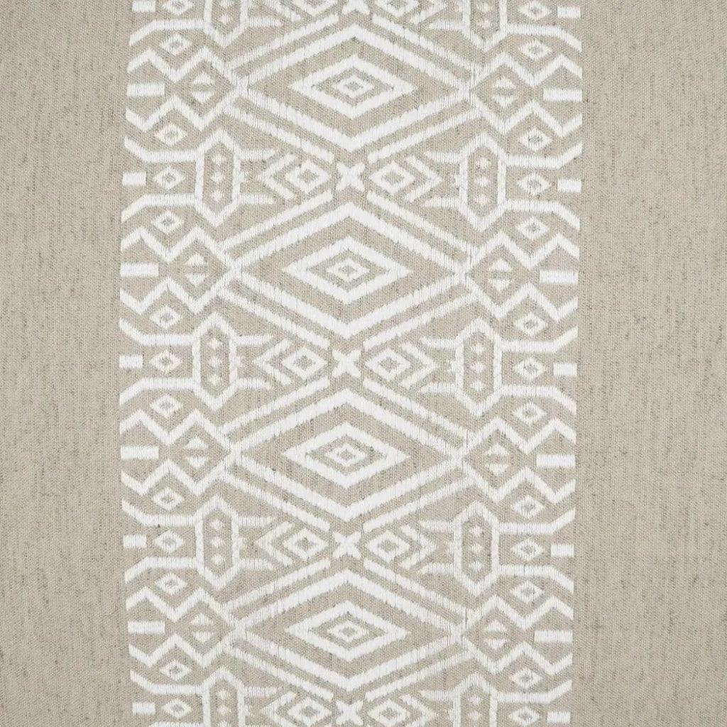 Zinga Twine Band Tan Large Throw Pillow Insert - LOOMLAN - D.V. Kap - Throw Pillows