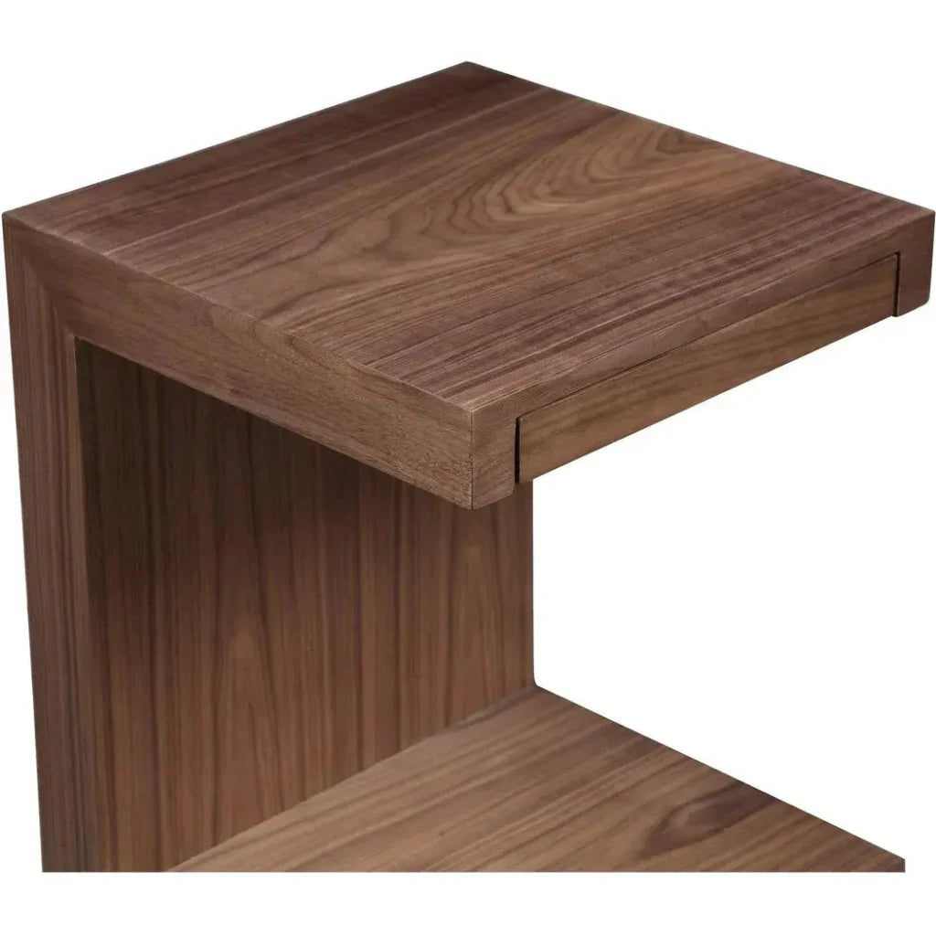 Zio Wood Square Accent Table - LOOMLAN - Moe's Home - Side Tables