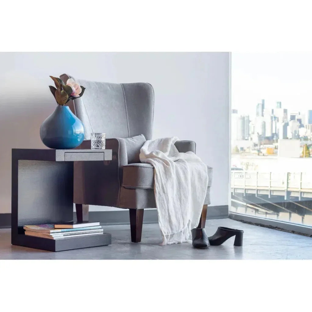 Zio Wood Square Accent Table - LOOMLAN - Moe's Home - Side Tables