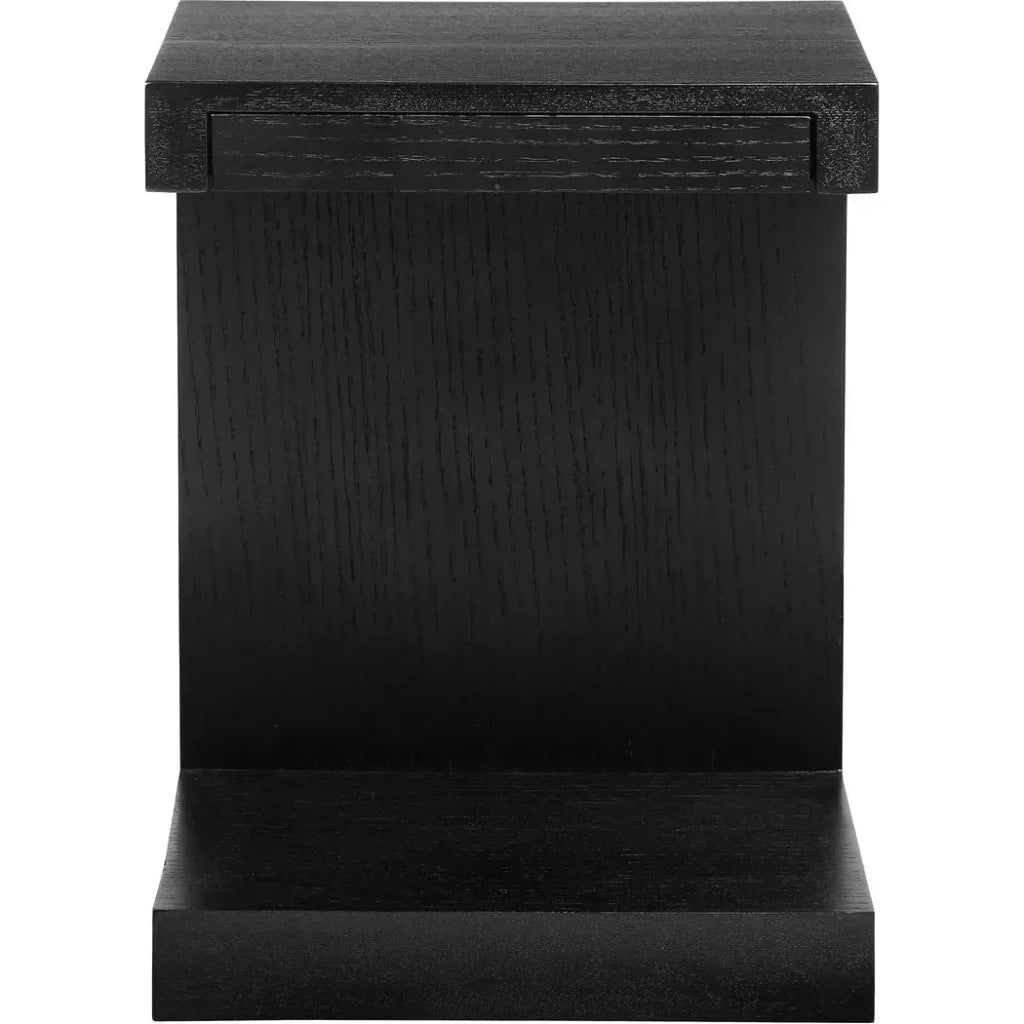 Zio Wood Square Accent Table - LOOMLAN - Moe's Home - Side Tables