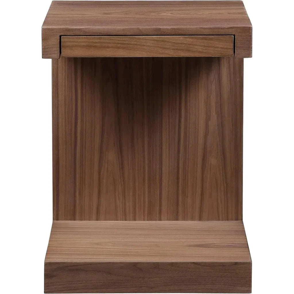Zio Wood Square Accent Table - LOOMLAN - Moe's Home - Side Tables