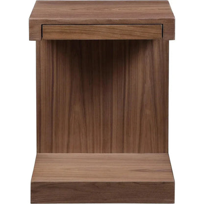 Zio Wood Square Accent Table - LOOMLAN - Moe's Home - Side Tables
