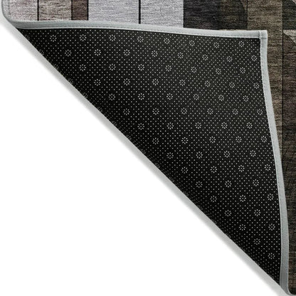 Ziva Brown Washable Indoor-Outdoor Rug-Outdoor Rugs-LOOMLAN Rugs-LOOMLAN