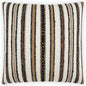 Zoie Umber Brown Throw Pillow With Insert - LOOMLAN - D.V. Kap - Throw Pillows