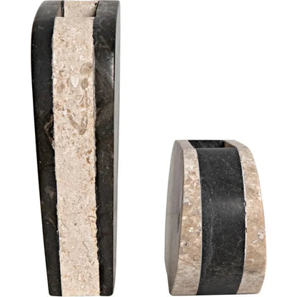 Zola Vase, Set of 2 - LOOMLAN - Noir - Vases & Jars