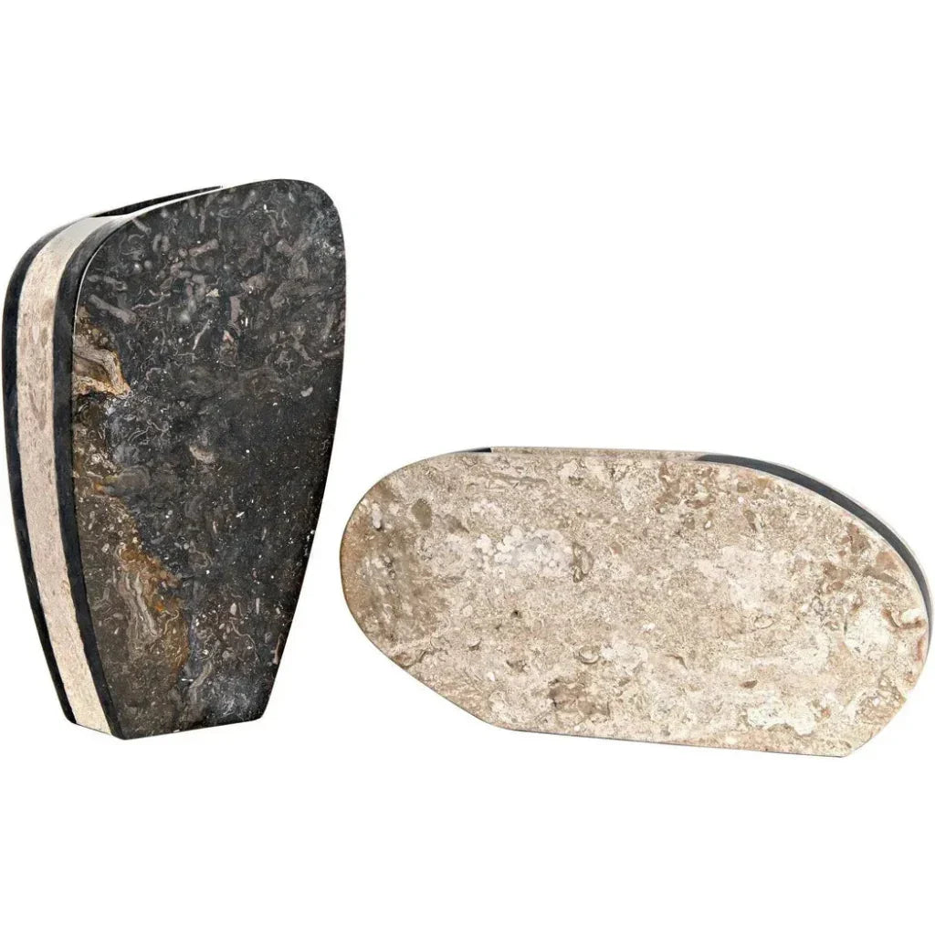 Zola Vase, Set of 2 - LOOMLAN - Noir - Vases & Jars