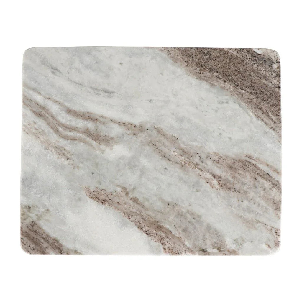 Zuma I - Beam Marble Top Rectangular Side Table - LOOMLAN - Urbia - Side Tables