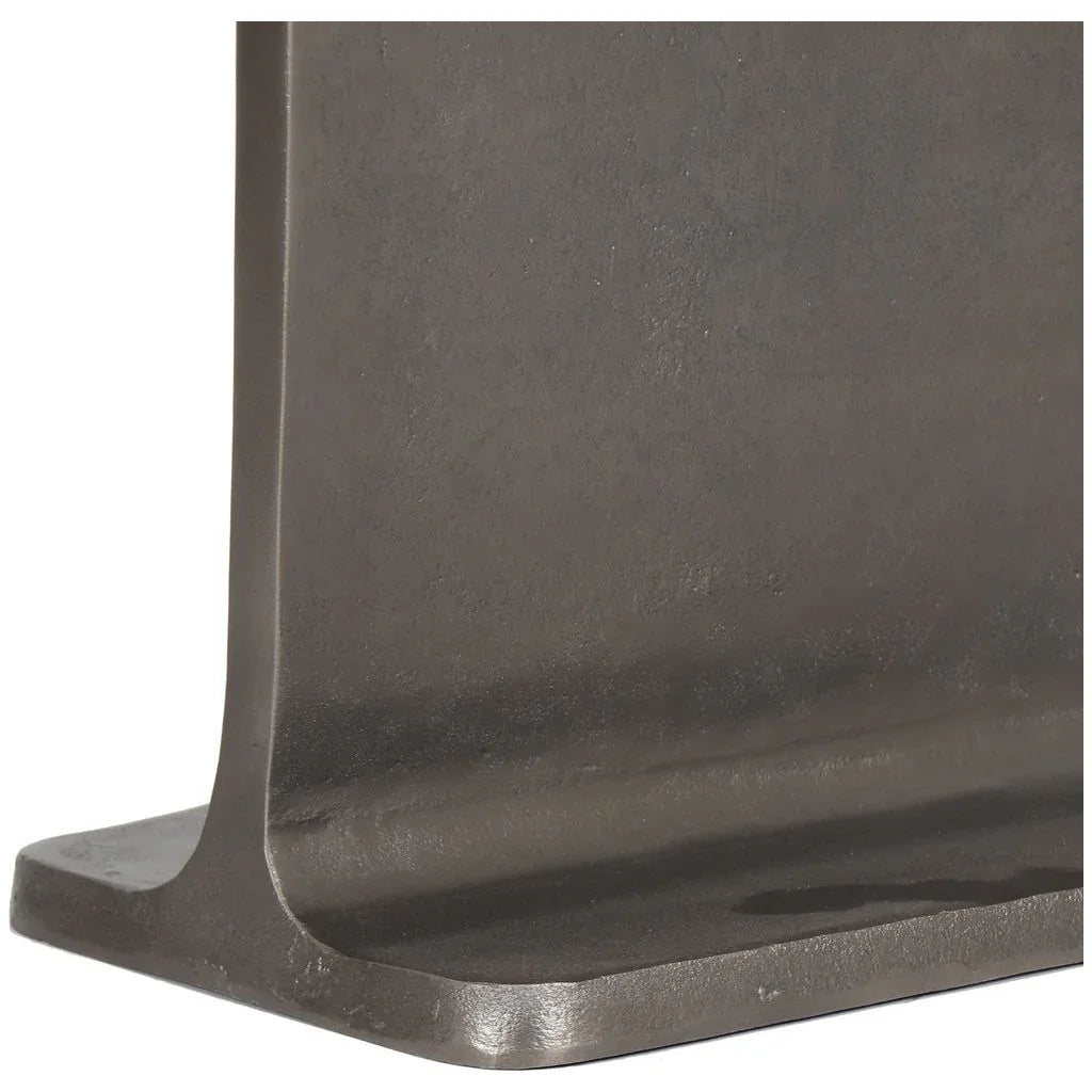 Zuma I - Beam Marble Top Rectangular Side Table - LOOMLAN - Urbia - Side Tables