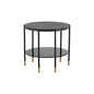 Zuma Side Table Concrete Top Glass Shelf - LOOMLAN - SUNPAN - Outdoor Side Tables
