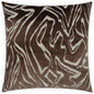 Zuniga Chocolate Brown Throw Pillow Insert - LOOMLAN - D.V. Kap - Throw Pillows