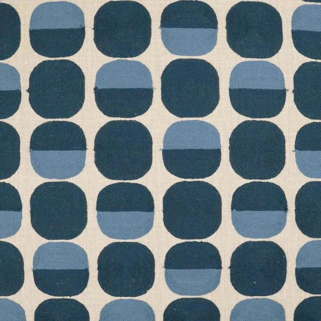 Zuri Prussian Blue Large Throw Pillow Insert - LOOMLAN - D.V. Kap - Throw Pillows