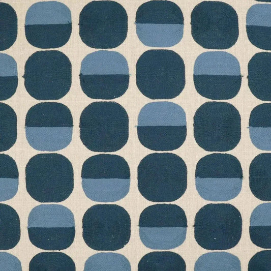 Zuri Prussian Blue Large Throw Pillow Insert - LOOMLAN - D.V. Kap - Throw Pillows