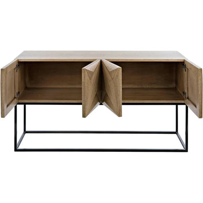 Zurich Wood Rectangle Console Table