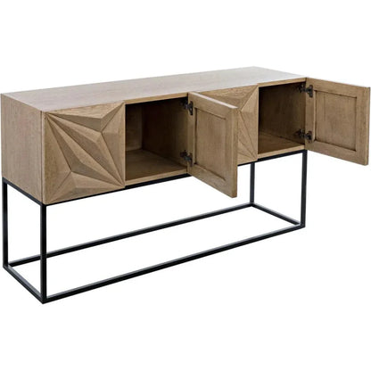 Zurich Wood Rectangle Console Table