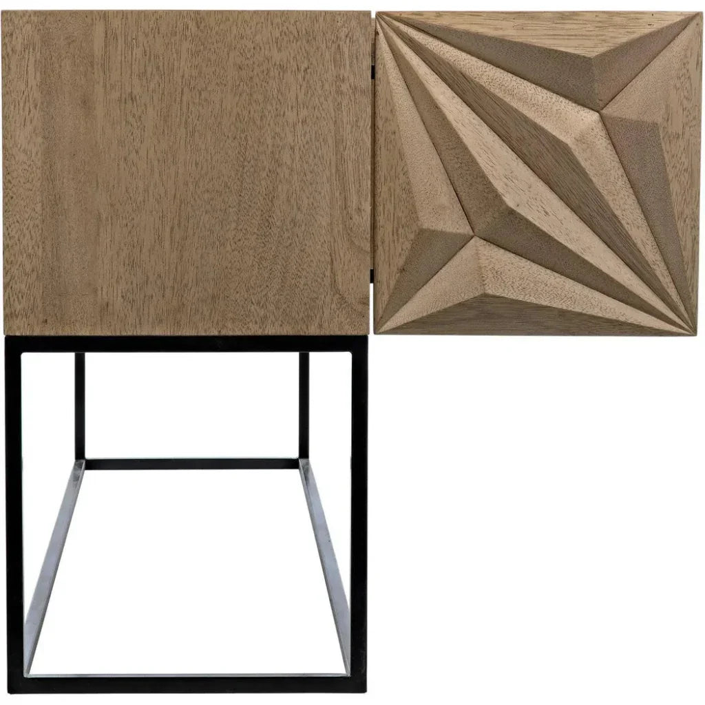 Zurich Wood Rectangle Console Table