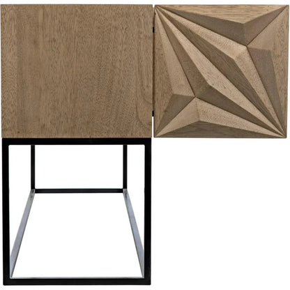 Zurich Wood Rectangle Console Table