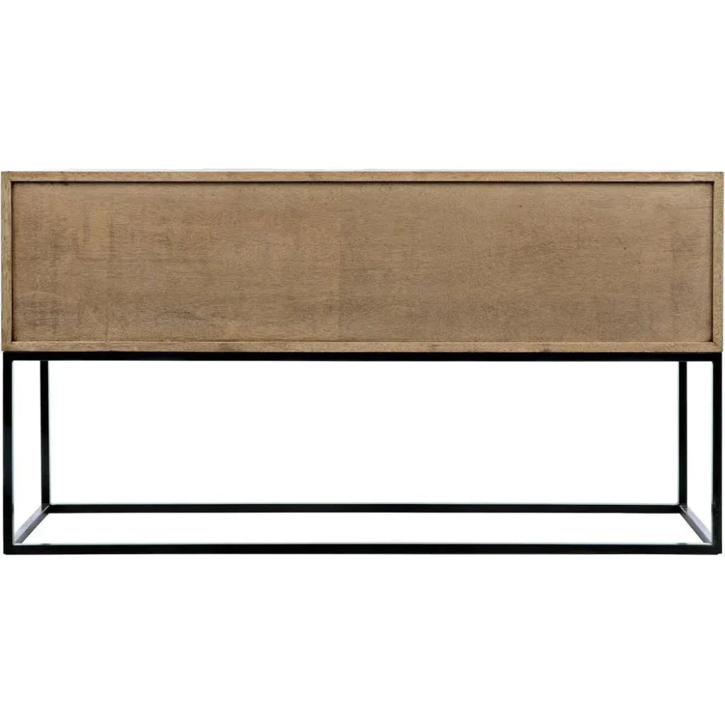 Zurich Wood Rectangle Console Table