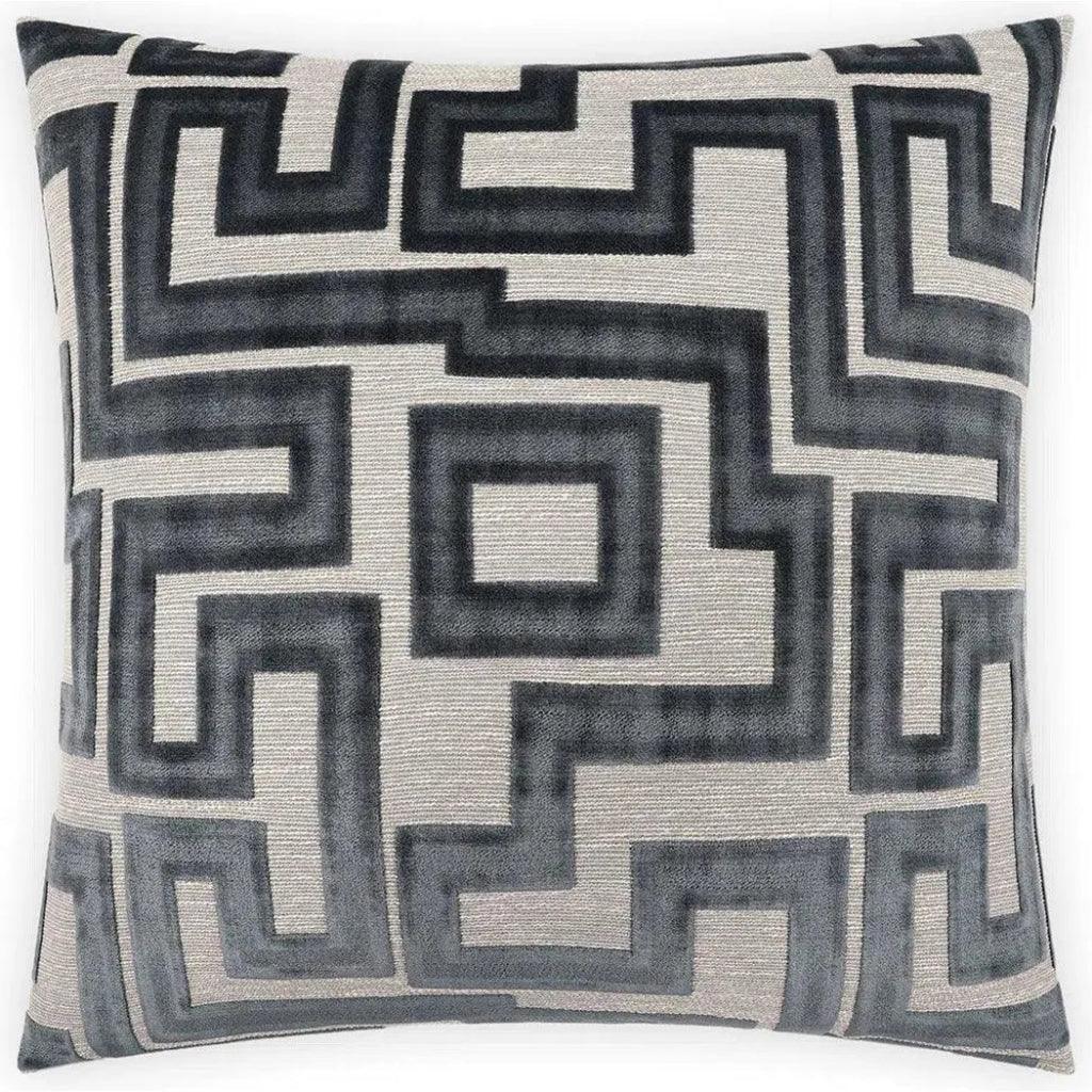 ist Steel Grey Throw Pillow Insert - LOOMLAN - D.V. Kap - Throw Pillows