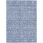 Mila Blue Washable Indoor-Outdoor Rug-Outdoor Rugs-LOOMLAN Rugs-2'6" x 3'10"-LOOMLAN